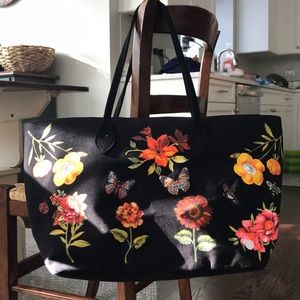 Lauren Moshi embroidered tote